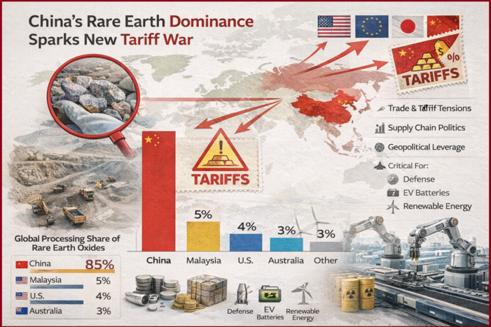 Will China’s New Controls on Rare Earths Threaten Next Wave Of Global Tariffs?